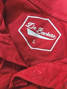 Men's Red Polo Shirt (size L)