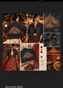 Embellished Denim jacket