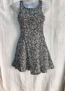 4629. Leopard Print Mini Dress