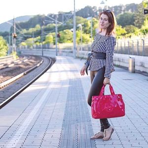 Armani oversized handbag