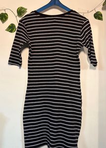 Tom tailor stripped bodycon dress for women