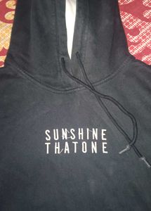 CELUCASN Black Hoodie