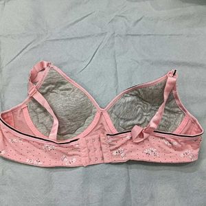 😍 Pink Floral Padded Bra