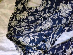 Floral Print Button-Up Shirt