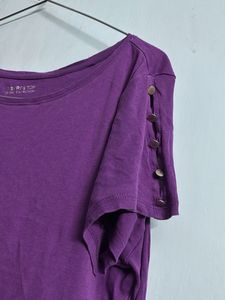 Purple Topshop T-Shirt