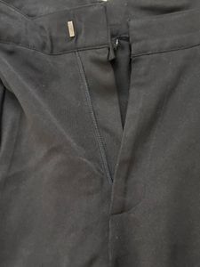 Black Wide-Leg  Formal trouser
