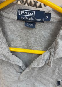 Men's Grey Polo T-Shirt