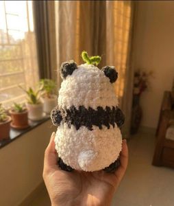 Handmade Crochet Panda Plush