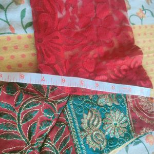 Designer Lehnga Saree With Stiched Blouse