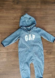 Gap Baby Bunting Suit with Bear Hood