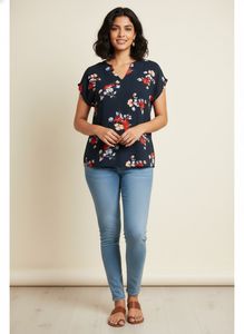 Floral Print Top