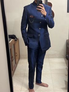 Jodhpuri Men’s Suit - Navy