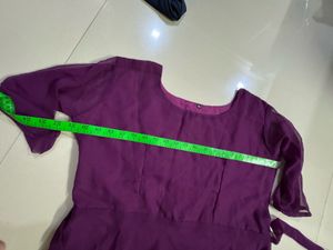 Purple one piece