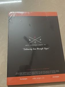 Ruled Pages Quirky Slogan Notebook