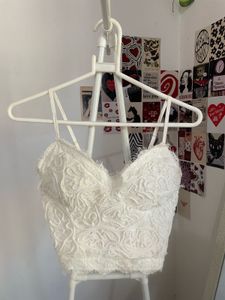 Lace Cropped Tank Top