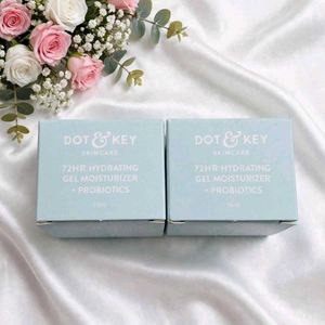 Pack of 2 Dot & Key 72HR Hydrating Gel Moisturizer