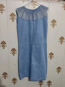 Light Blue Denim Dress