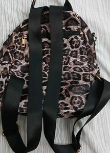Animal Print Backpack