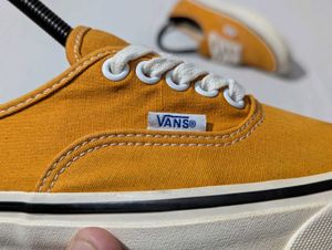 Vans "Authentic" Mustard Yellow Sneakers