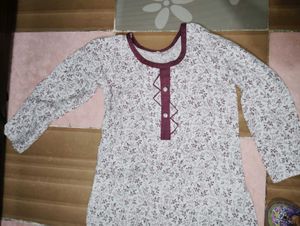 Floral Print Long Sleeve Dress