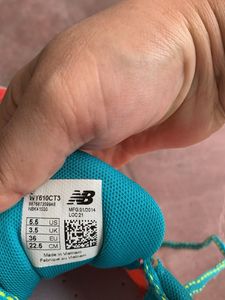 New balance Vibrant Orange &amp; Teal Running Shoes