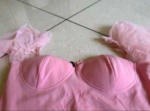 Elegant Pink Off-Shoulder Dress