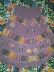 Boho Tie-Dye Sleeveless Dress