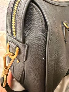 Kate Spade New York Black Leather Satchel Handbag
