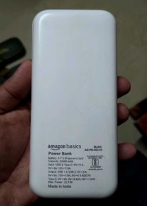 Amazon Basics 20000mAh Power Bank with display