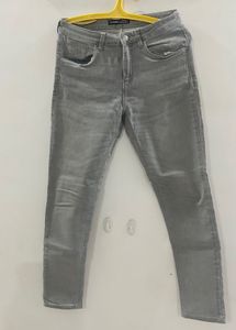 Grey Denim Jeans
