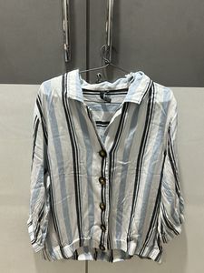 Striped Button-Down Shirt