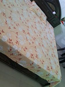cotton double bed sheet