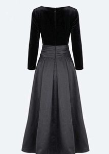 Vintage 90s black grey elegant dress 🤍