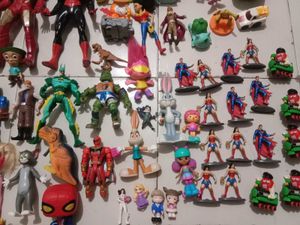 Assorted Superhero &amp; Cartoon Action Figures