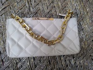 Chic Quilted Chain Clutch Bag