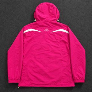 Pink Kappa Hooded Jacket