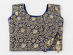 Navy blue &amp; golden yellow lehenga set 💙💛