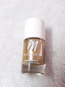 MyGlamm Chromantic Metallic Nail Enamel - Old Mone