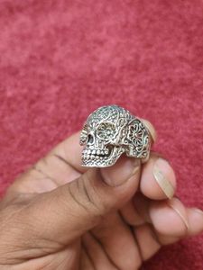 Sterling Silver Skull Ring