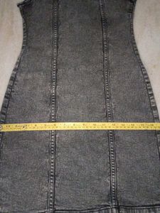 Sleeveless Denim Dress