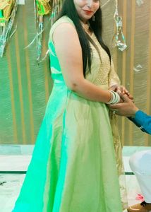 Beautiful Lime Green Lehenga Choli