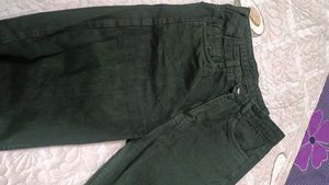 Dark Green Cargo Pants