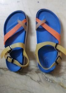 Blue 🔵 Flat Sandals