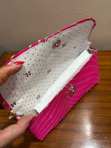Magenta Pink Clutch