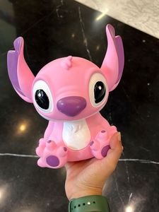 Disney - Stitch Unbreakable Money Bank - Pink