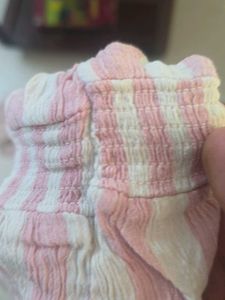 Pink and White Striped top