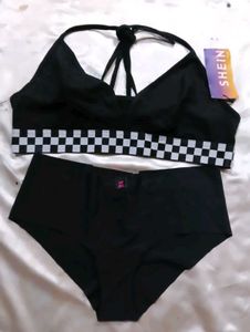 Shein Black Bikini Set - New