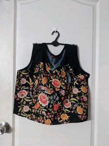 Fixed Price --Floral Black lehenga