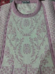 Girls Knitted Dress & Trouser Set