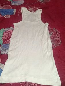White men's baniyan